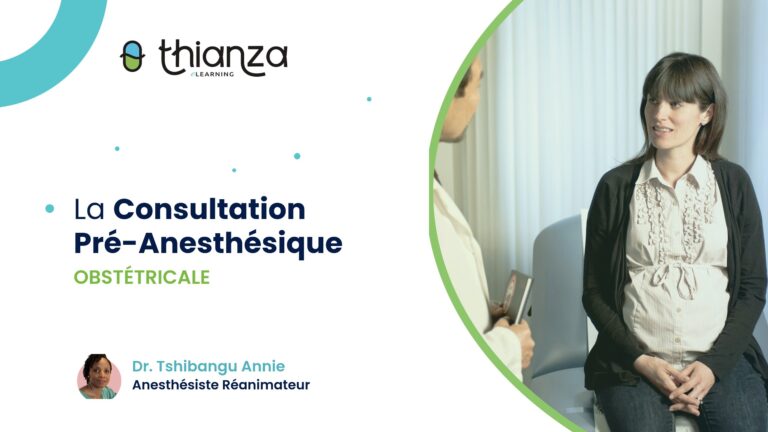 La Consultation Pré-Anesthésique Obstétricale