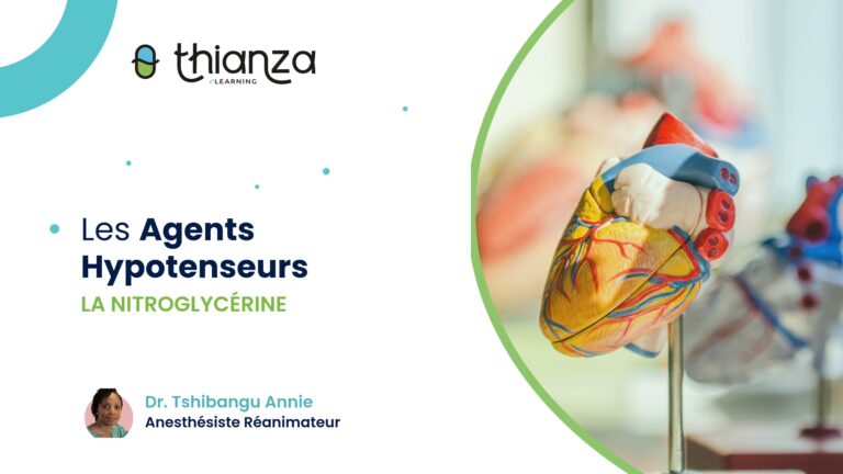 Les Agents Hypotenseurs – Nitroglycérine