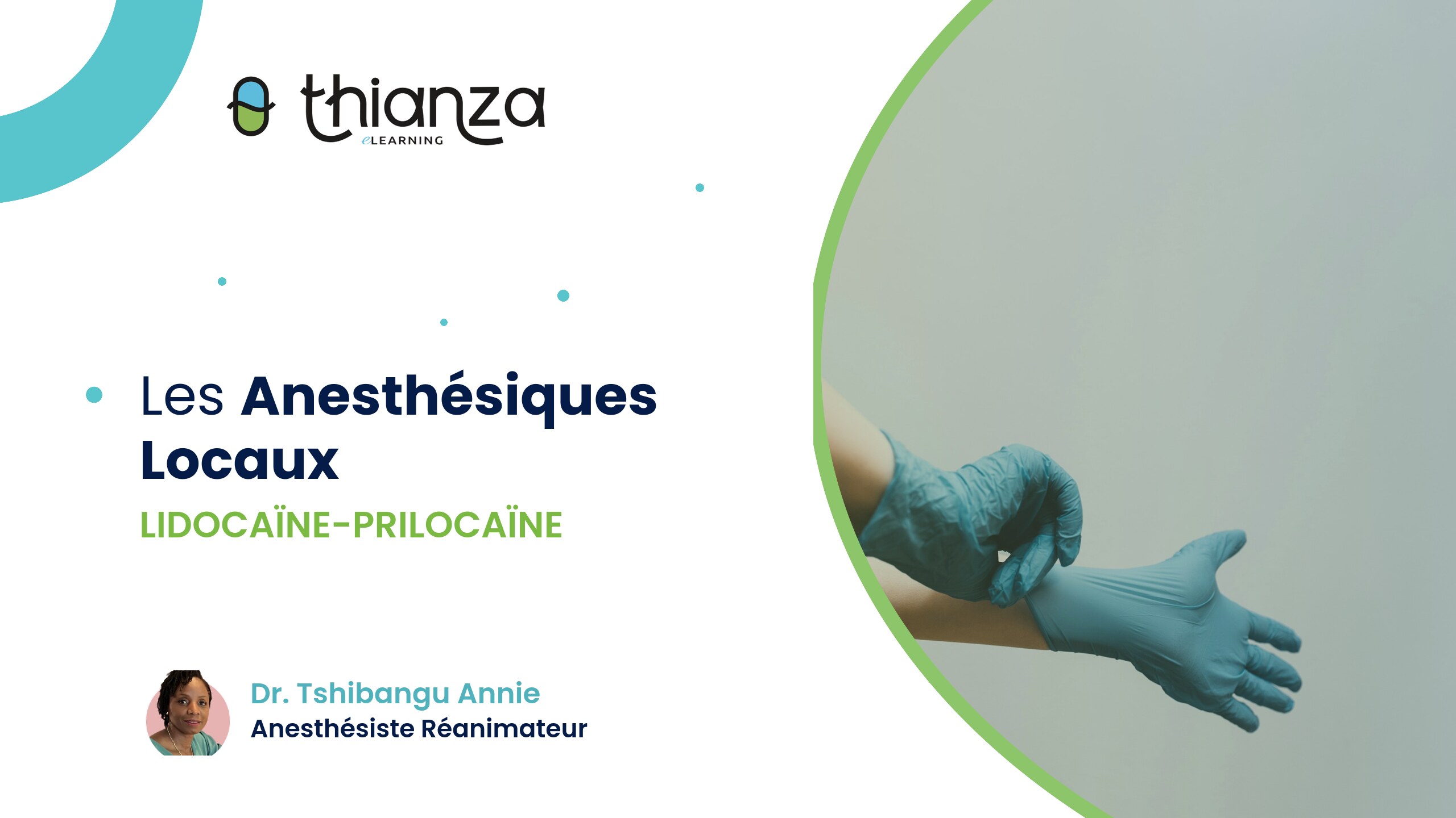 Les Anesthésiques Locaux – La Lidocaïne-Prilocaïne