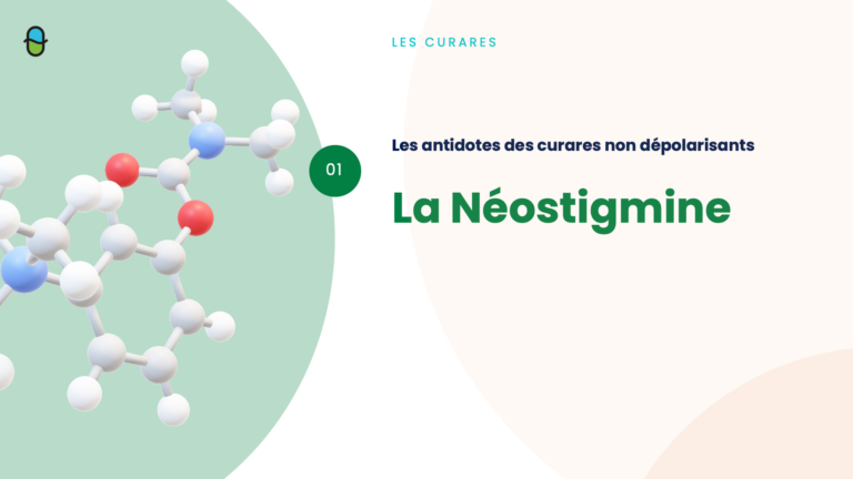 Les Curares – Néostigmine