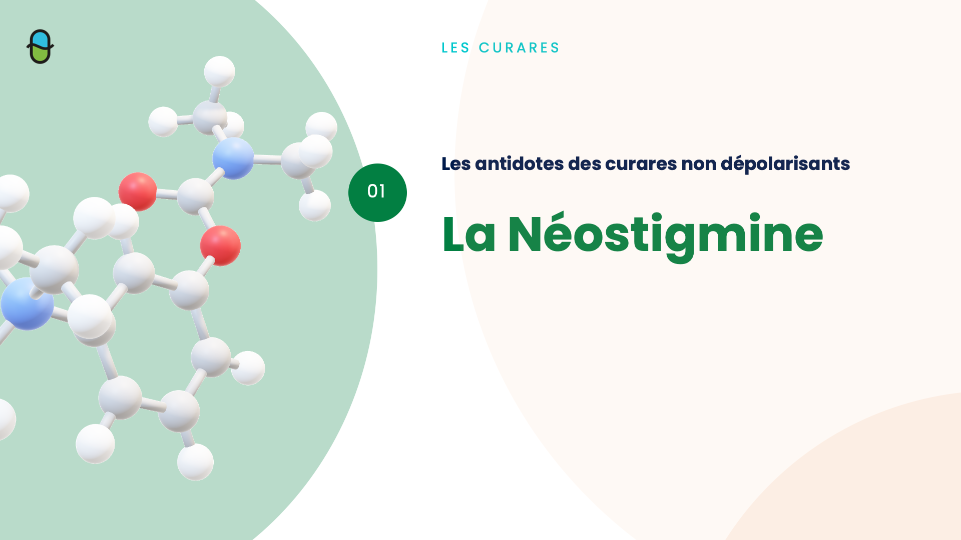 Les Curares – Néostigmine