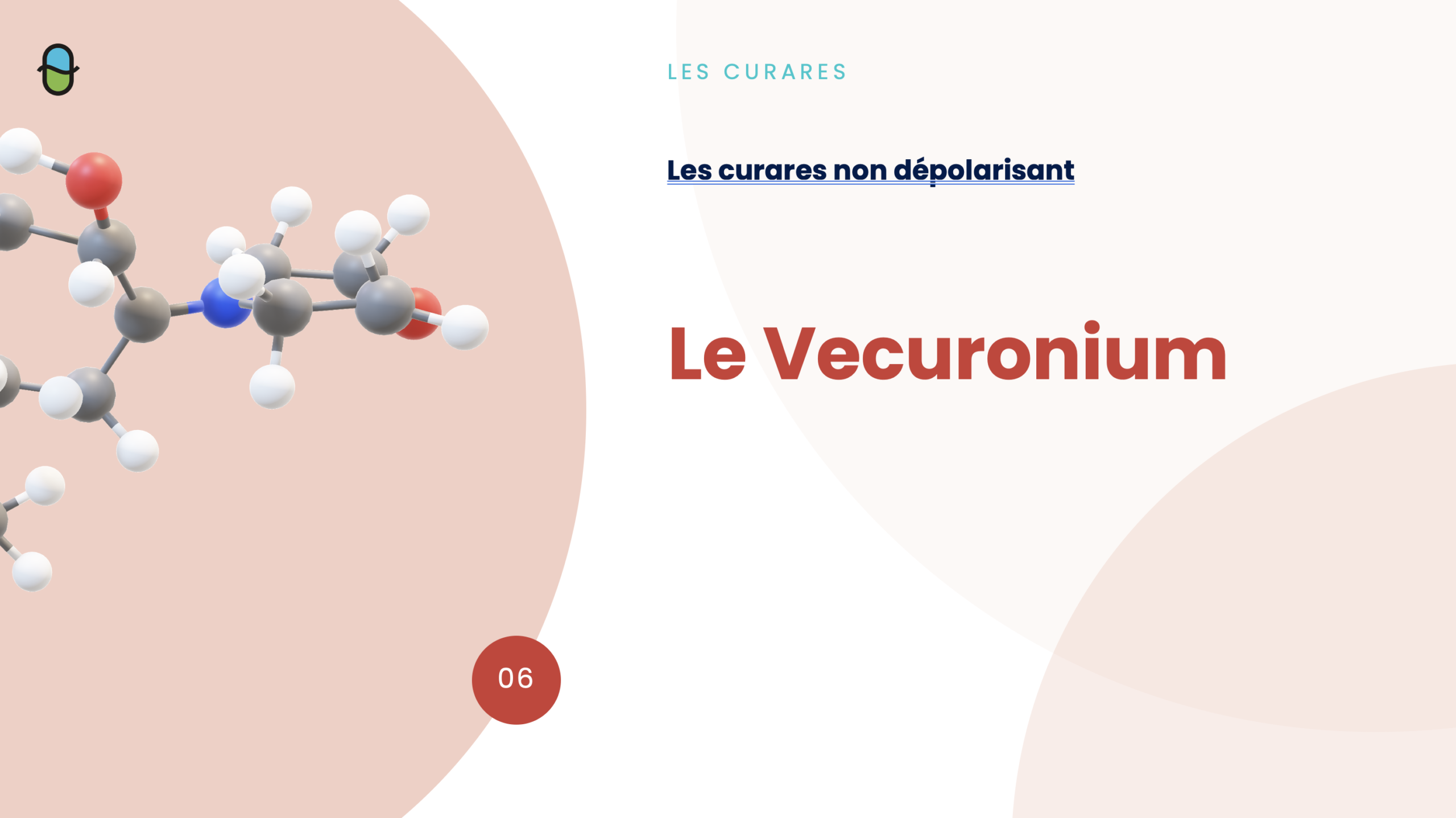 Les Curares – Vécuronium