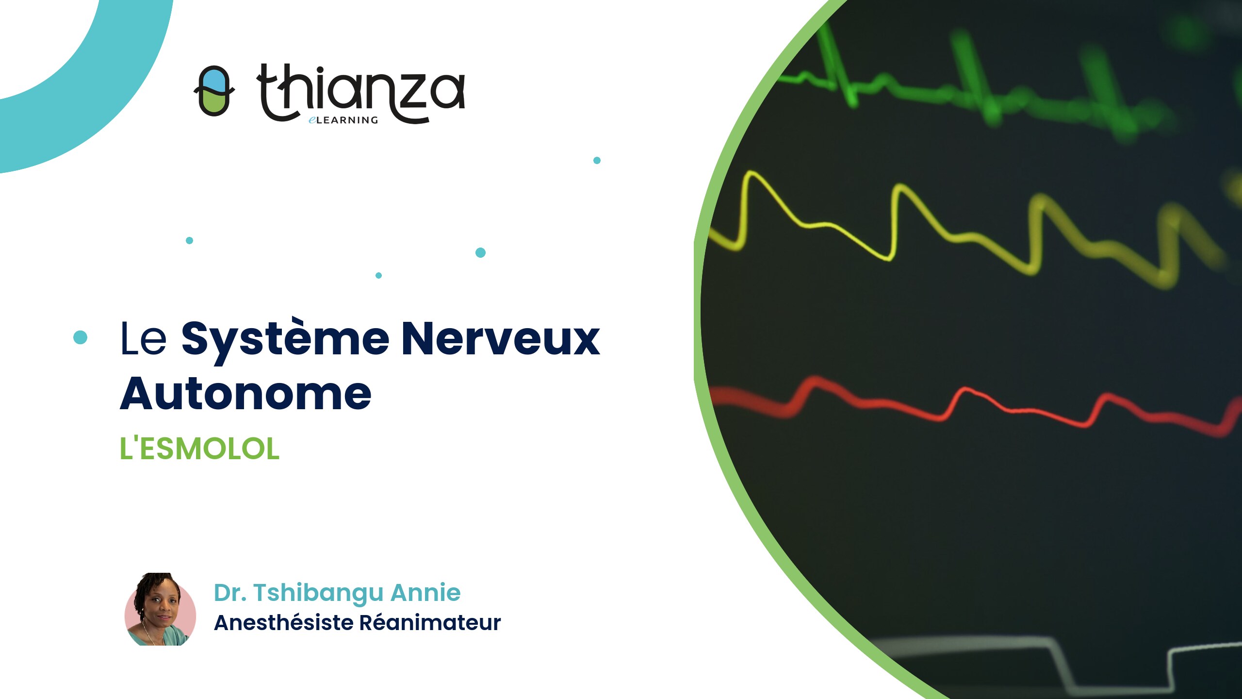 SNA – Les Drogues de Réa. – Esmolol