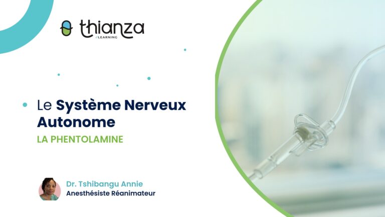 SNA – Les Drogues de Réa. – Phentolamine